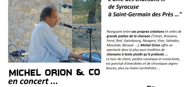 Concert à La Bergerie, à VALBONNE, Vendredi 16 décembre, 20h Concert à La Bergerie, à VALBONNE, Vendredi 16 décembre, 20h